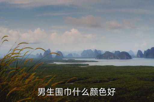 男生围巾什么颜色好