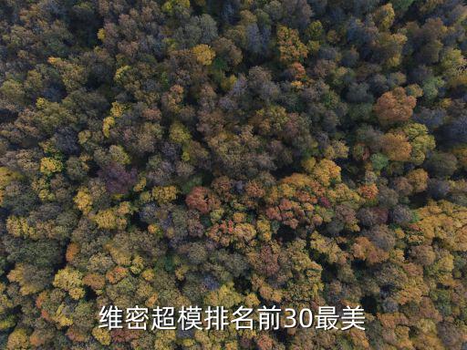 维密超模排名前30最美