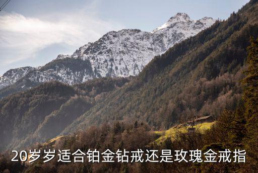 20岁岁适合铂金钻戒还是玫瑰金戒指