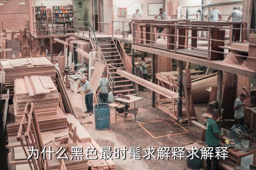 为什么黑色最时髦求解释求解释
