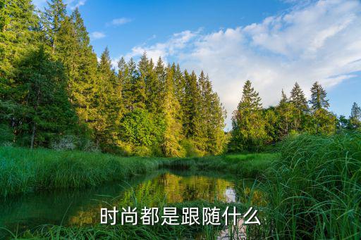 时尚都是跟随什么