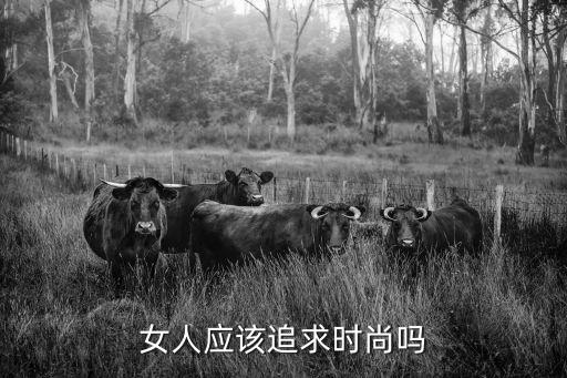 女人应该追求时尚吗