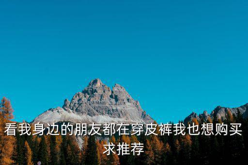 看我身边的朋友都在穿皮裤我也想购买求推荐