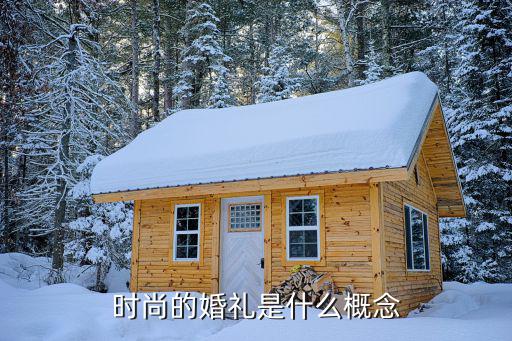 时尚的婚礼是什么概念
