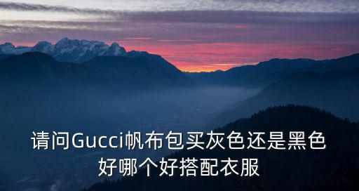 灰色和黑色包包哪个时尚，香奈儿链条包黑色和灰色哪个好看0