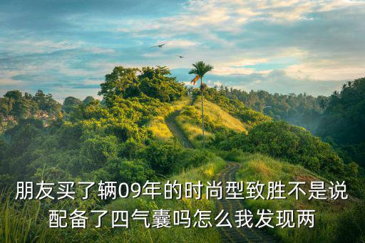 朋友买了辆09年的时尚型致胜不是说配备了四气囊吗怎么我发现两