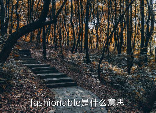 时尚英语说明什么，fashion什么意思