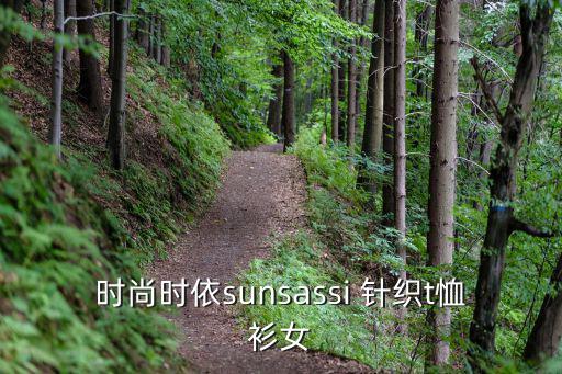 什么是时尚针织，时尚时依sunsassi 针织t恤衫女