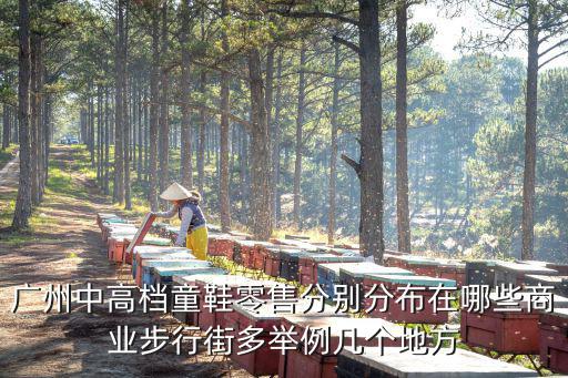 广州中高档童鞋零售分别分布在哪些商业步行街多举例几个地方