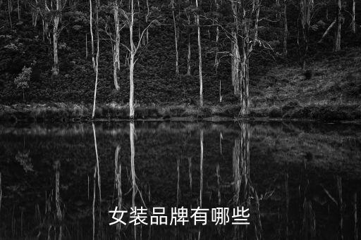 女装品牌有哪些