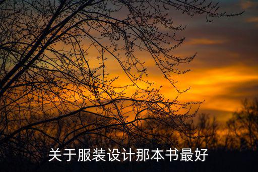 关于服装设计那本书最好