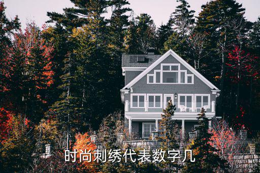 时尚刺绣代表数字几