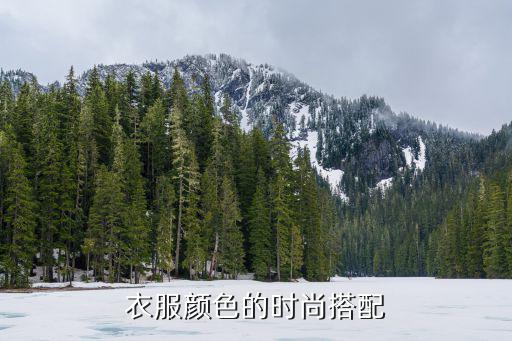 衣服颜色的时尚搭配