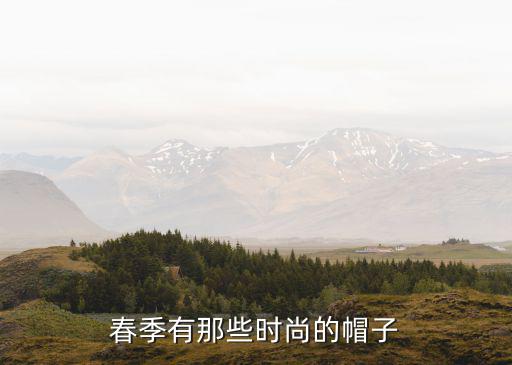 春季有那些时尚的帽子