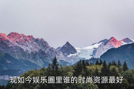 意难平的时尚资源哪个好，现如今娱乐圈里谁的时尚资源最好
