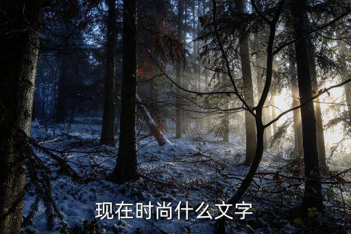 什么叫时尚文案，现在时尚什么文字