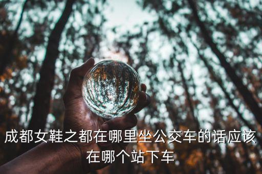 成都女鞋之都在哪里坐公交车的话应该在哪个站下车