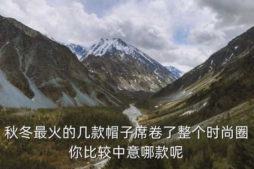 秋冬时尚流行什么帽子，用帽子托起时尚推荐5款适合冬季戴的帽子