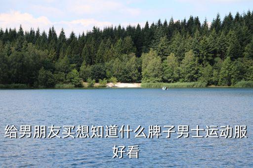 给男朋友买想知道什么牌子男士运动服好看