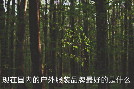 现在国内的户外服装品牌最好的是什么