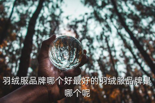 羽绒服品牌哪个好最好的羽绒服品牌是哪个呢