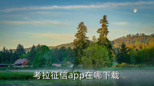 考拉征信app在哪下载