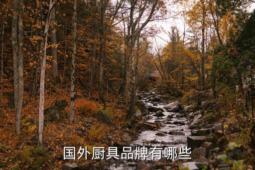 国外厨具品牌有哪些