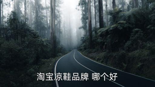 淘宝凉鞋品牌 哪个好