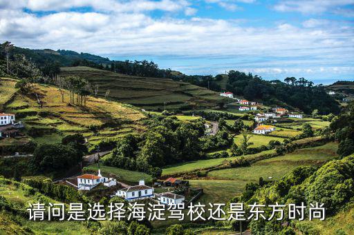 请问是选择海淀驾校还是东方时尚