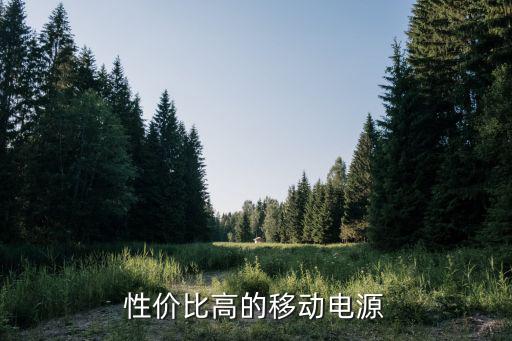 性价比最高的户外移动电源，性价比高的移动电源