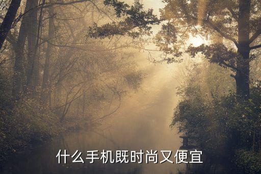 什么手机既时尚又便宜
