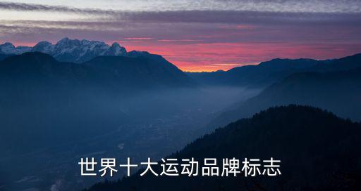 世界十大运动品牌标志