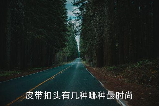 皮带扣头有几种哪种最时尚