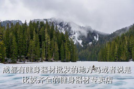 成都有健身器材批发的地方吗或者说是比较齐全的健身器材专卖店