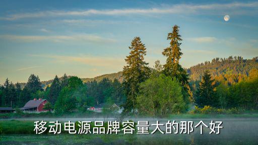移动电源品牌容量大的那个好