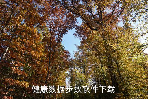 健康数据步数软件下载