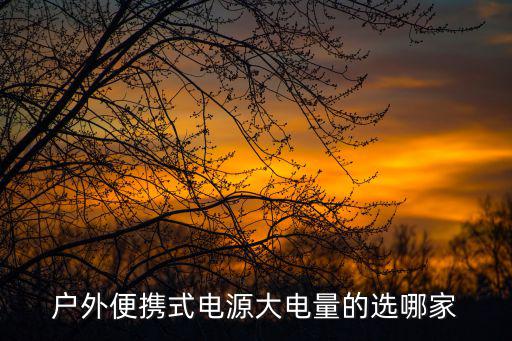 户外便携式电源大电量的选哪家