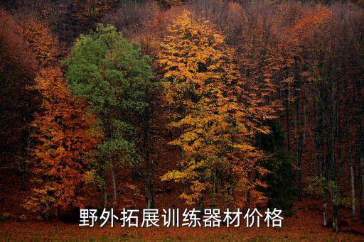 儿童拓展训练设备价格，目前深圳拓展训练的价位如何