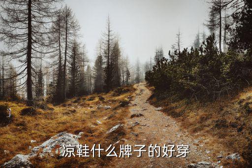 凉鞋什么牌子的好穿