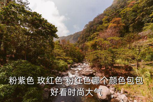 粉紫色 玫红色 粉红色哪个颜色包包好看时尚大气