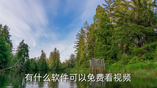 有什么软件可以免费看视频