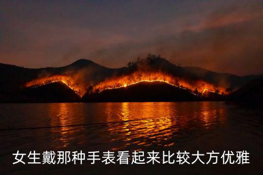 女生戴那种手表看起来比较大方优雅