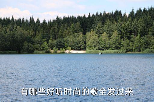 有哪些好听时尚的歌全发过来