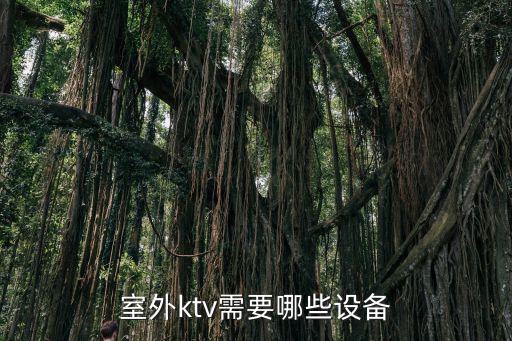 室外ktv需要哪些设备