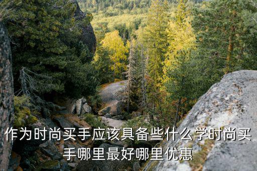 时尚买手都有什么技能，时尚买手主要做什么对职业买手有什么特别要求
