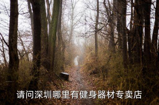 请问深圳哪里有健身器材专卖店