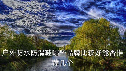 防雨运动鞋品牌排行榜，求推荐一款防雨水的鞋子