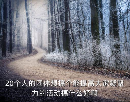 团队凝聚力的拓展活动，有没有适合八十人的凝聚力活动