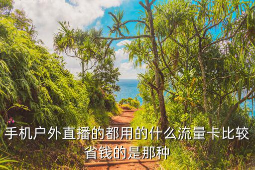 手机户外直播的都用的什么流量卡比较省钱的是那种