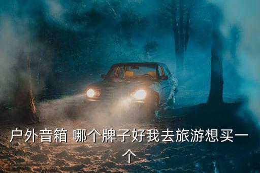 户外音箱 哪个牌子好我去旅游想买一个